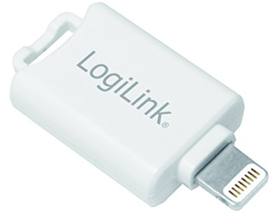 LogiLink AA0089 Card Reader für Micro SD für Geräte mit Lightning Anschluss - MFI zertifiziert (Made for iPhone / iPad / iPod) !!
