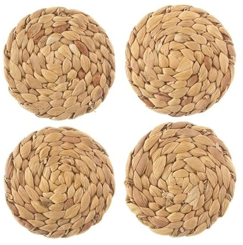 Sass & Belle Water Hyacinth Coasters - Set of 4