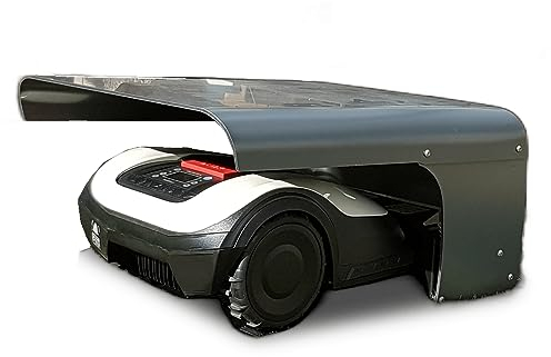 Garage ROBOT PROTECT Compact - Carport Rasaerba robot multiuso 60 x 43 x 30 cm, resistente alle intemperie | Piedini in acciaio inox | materiale di montaggio incluso | Made in Europe