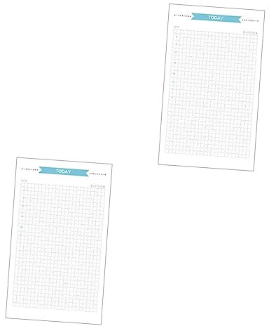 Tofficu 80blätter Nachfüllpapier Loch Nachfüllungen Für Notizbuch Kariert Reißfeste Oberfläche Für Reisen Büro Tägliche Nutzung Geeignet Für Standardordner