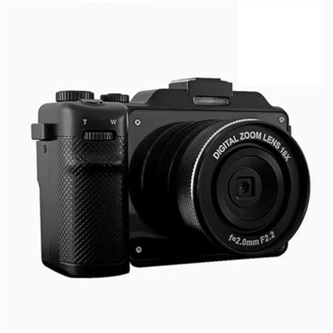 Appareil photo numérique, Double objectif 48MP rétro appareils photo numériques for la photographie mise point automatique caméscope Vintage 18X 4K caméra vidéo photographique bricolage coquilles pour
