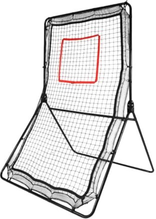 Fenteer Baseball Rebounder Net Softball Net Pitch Pitch Return Pitchback Nest für Kraft