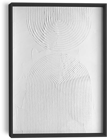 REINDERS Relief Wandbild, Reliefbögen, Wohnzimmer, MDF, 40 x 30