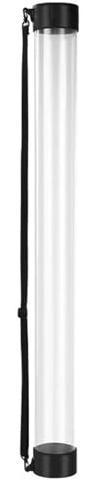 rockible Tube de ramassage de balles de Tennis, Organiseur de récupération de Pickleball, Support Portable avec bandoulière, ramasseur de balles de Tennis