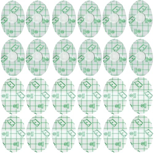 Meawaho 100PCS Disposable Waterproof Ear Stickers, Soft Cotton Transparent Ear Patches for Shower, Convenient Stickers for Hair Dye Spa Bathing Swimming Snorkeling Surfing