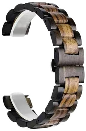Träarmband Quick-release Design Justerbart utbytesarmband(A,20mm)
