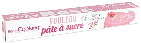 Scrapcooking Sugar Paste Roller 430 g Pink