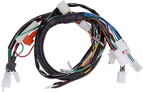 Anxingo Faisceau de câblage électrique pour quad ATV UTV Quad 4 roues 50 cc 70 cc 90 cc 110 cc