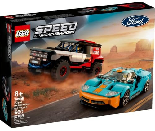 Lego Speed Champions Ford GT Heritage Edition and Bronco R 76905
