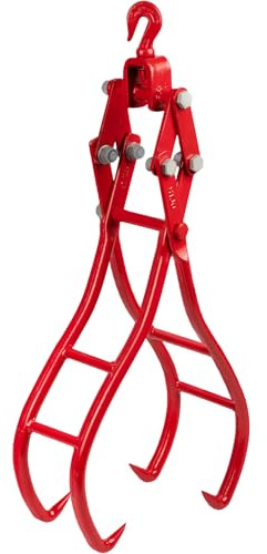 Toriexon 91,4 cm 4 Krallen-Holzgreifer für Holzzzange, Adlerklauen-Design, Holzhebezange für LKW, ATV, Traktor und Skidder