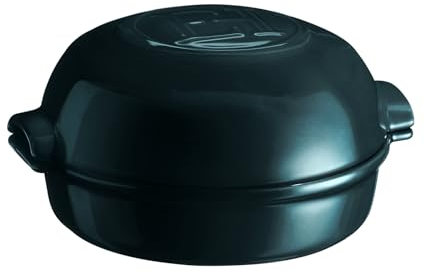 Emile Henry 738417 Ocean Cheese Baker Käsebacker, Keramik, Ozeanblau