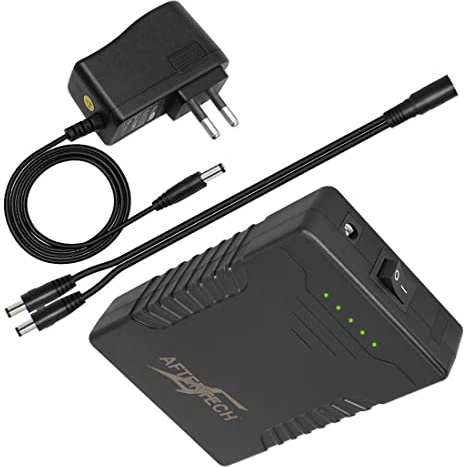 AFTERTECH Mini Power Bank - Batería de litio de iones de litio de 12 V, 6000 mAh, 72 W, D4E3
