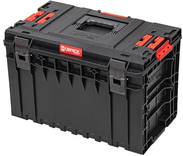 Qbrick System Werkzeugkoffer Werkzeugkasten Leer Werkzeugkiste Box Behälter ONE 450 2.0 Vario Schwarz 585 x 385 x 401 mm