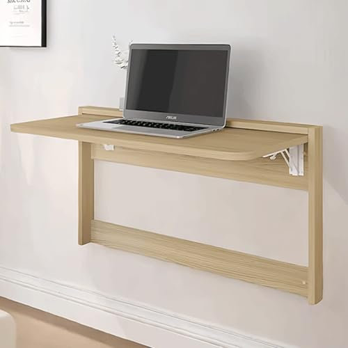 MZQMK Tablero De Mesa, Mesa Plegable con Tapa De Pared, Escritorio De Ordenador, Mesa De Cocina, Pequeña Casa, Multifunción, Mesa De Comedor Plegable(D,60x39cm/24x15in)
