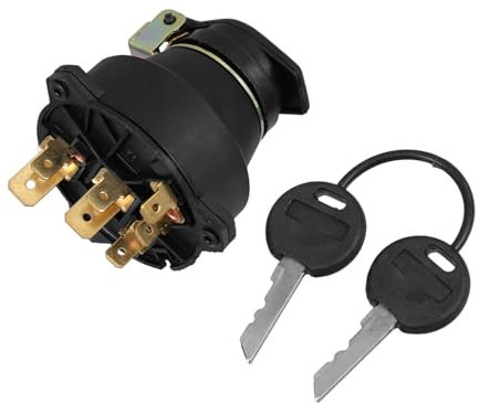 BESTonZON Interrupteur D'allumage Avec Clé Pour Tracteur Et Camion De Rechange Compatibles Avec Modèle 1750 2650 2850 (al9890)