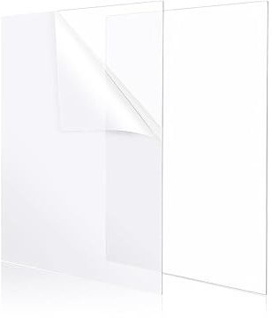 RecontraMago Metacrilato Transparente a Medida - Acrilico Láminas Planchas de Plástico - Placa de Acrilico A4 - Tamaños Laser Manualidades Bricolaje Duro co2 4mm 3mm 30x30 40x40 (4mm, Corte A Medida)