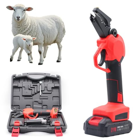 Gqudyi Alicates EléCtricos para Etiquetas de Orejas De Animales,Herramienta AutomáTica para Etiquetas de Ganado,TecnologíA de Rebote AutomáTico,Adecuada para Grandes Granjas,Pastizales