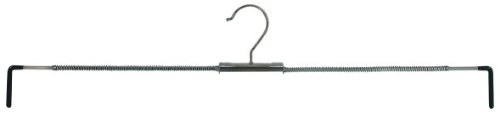 Kleiderbuegel24 10 x Rock- und Hosenspanner aus Metall, stufenlos verstellbar, Größe L - XXL