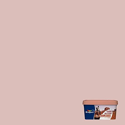 PINTURA PLÁSTICA COLORES MUNDO COLORADO MALVA INT. 4 L BRUGUER