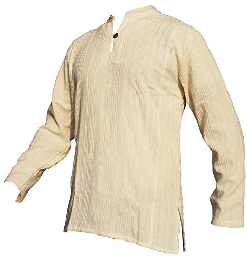 PANASIAM Shirt Ben, beige, XL, Longsleeve