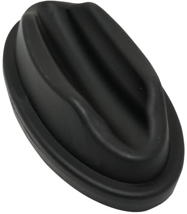 Laxzo ® Bike Turbo Trainer Front Wheel pad bike turbo Mount | Adjustable Bicycle Tyre Block Raiser | Front Wheel Stabilizer for Indoor Training and stationary bike in black