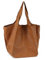 EVEOUT Retro Umhängetaschen für Damen Weiches Kunstleder Schultertaschen Mode Einfache Große Handtasche Shopper Tragetasche