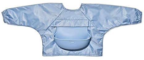 OXO Tot Sleeved Roll Up Bib - Dusk