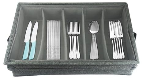 Boîte de rangement pour couverts, fourchettes et cuillères | Organisateur