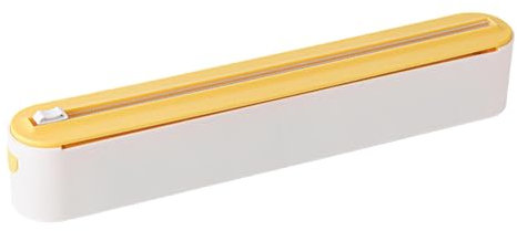 Dispenser Per Pellicola Da Cucina - Taglierina Per Pellicola Trasparente, Organizer Magnetico In Foglio Di Alluminio | Dispenser Di Fogli Di Alluminio In Latta Con Taglierina, Per Pellicola Trasparent