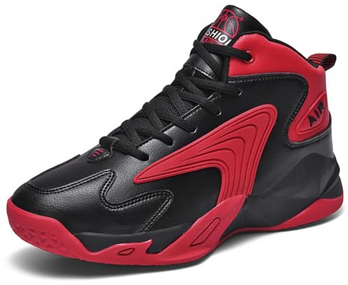 Scarpe da Basket alla Moda da Uomo, Scarpe Sportive Resistenti all'Usura All'aperto, Scarpe da Allenamento per Ragazzi(37 EU, Q4)