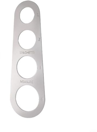 Stainless Steel Spaghetti Measurer for Exact Portion Sizes Essential Kitchen Gadget (Natural)