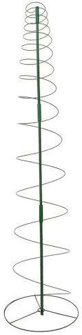 Enrejado para Plantas trepadoras 3 Secciones 45-147 cm Redondo de Metal para Hiedra rosal y orquídea para Interior y Exterior.