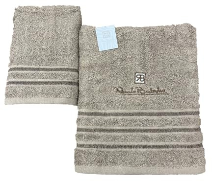 Renato Balestra 1 Set di 2 Asciugamani da bagno (1 viso e 1 bidet) Fango