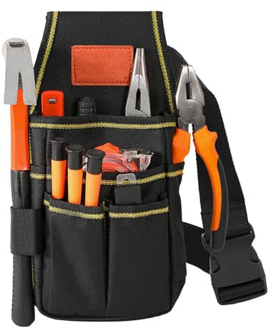 Borsa Per Utensili Elettricisti - Tasto Della Cintura Del Tecnico, Pacchetto Di Stoccaggio Degli Strumenti Durevoli | Insensare L'organizzatore Di Utilità, La Fondina Multi -strumento, La Pro