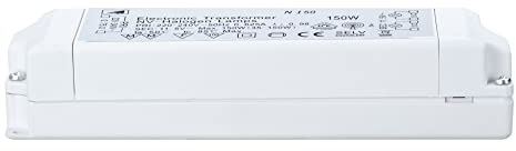 Paulmann 3999 Halogen Trafo 230/12V 35-150VA max. 35-150 Watt dimmbar Weiß Kunststoff
