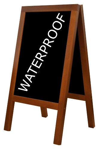 Pavement Board Wooden Blackboard A Board Waterproof 47 x 26 New 24H Courier DELIVERY to UK Main Land as Standard Code Heavy