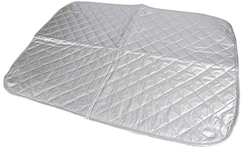 Travel Ironing Mat For Table Portable Magnetic Quilted Ironing Blanket Perfect For Travelling