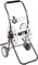 Solid Metal Hose CART with Wheel 60m 1/2 Garden Hose Irrigation System Non-Slip Titan Reel Large Hose Trolley (no Hose Included)
