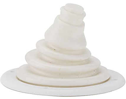 Kabeldurchlass Kabeldurchführung Gummimanschette Boot Marine Steering Shift Kabelmanschette Gummi-Schutzbalg Boot Durchführung Außenborder Schaltzüge Kabel Lenkung für Autos Boote Yachten (Weißer)