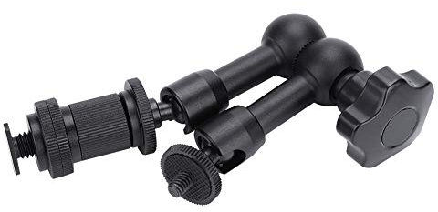 Adjustable Friction Magic Arm for Cameras - Sturdy, Durable, Lightweight - Shake-Free Support, Compatible with Flash, Display, Camera Cage, Rail Rod - Accurate Adjustment