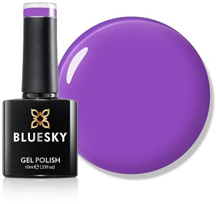 Bluesky Gel Nail Polish 10ml, Fast Talker - AW2310, Purple Soak-Off Gel Polish for 21 Day Manicure, Professional, Salon & Home Use, Requires Curing Under UV/LED Lamp