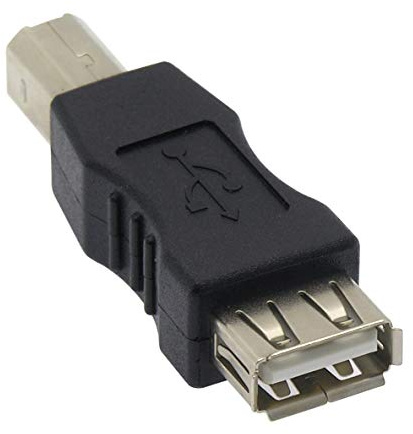 USB A-F/B-M Gender Changer