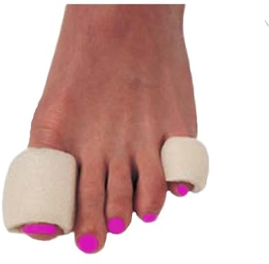 Dr. Jill's Foot Pads, Y1855, Tubefoam, 3 Inch Pieces, 16 Count, Size Large, 1