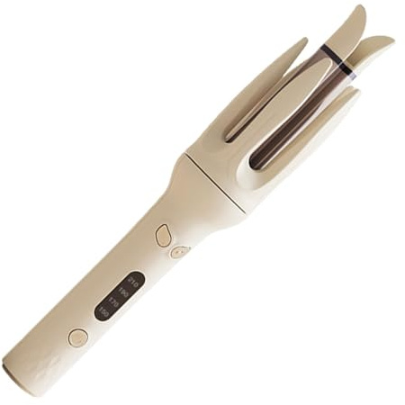 Mwqpgyh Rizador De Plancha Para El Cabello, Rizador Para Cabello Largo - Rizador de pelo Varita Rizador automático | Varita rizadora con 4 temperaturas, rizador de barril giratorio, rizador de pelo