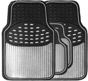 Streetwize - Revelation Chrome Trim Car Mat Set Interior Protection