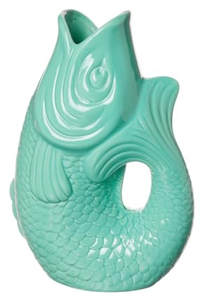 Gift Company 75883 Monsieur Carafon/Karaffe - Steingut - Mint Cream - S - 15 x 9 x 24 cm