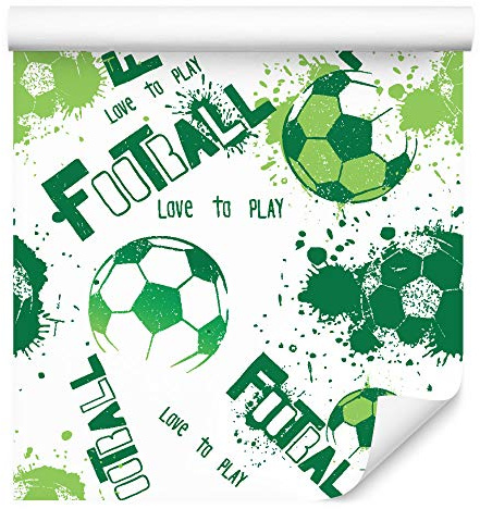 Muralo Tapete Selbstklebend Fußball, Sport, Kinder, Lächeln - 1000x50 cm