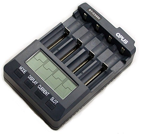 C3400 Battery Charger Tester Analyzer Li-ion NiMH NiCd with Car Adapter AAA AA C 18650