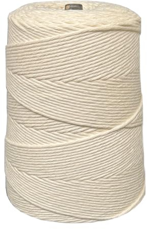 24 PLY Cotton Twine 2.5 LB Cone - 1950 FEET