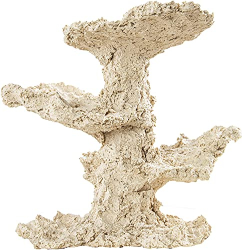 ARKA Riffkeramik Säule Natur - 20 cm - Natürliche Riffkeramiksäule, schadstofffrei und hochporös, unterstützt effektiv die Mikrofauna, perfekt für Meerwasseraquarien, Made in Germany.